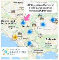 Digital Learning Day map